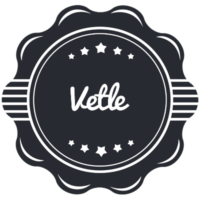 Vetle badge logo
