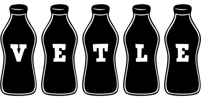 Vetle bottle logo