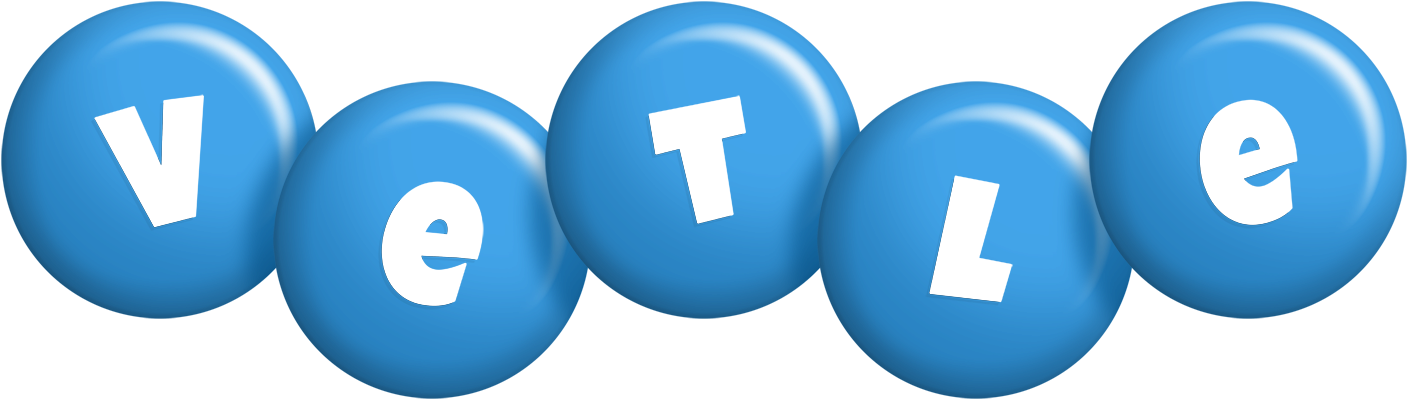 Vetle candy-blue logo