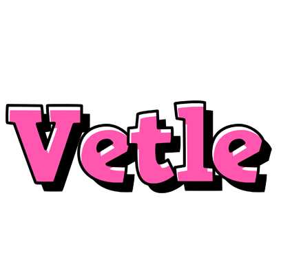 Vetle girlish logo