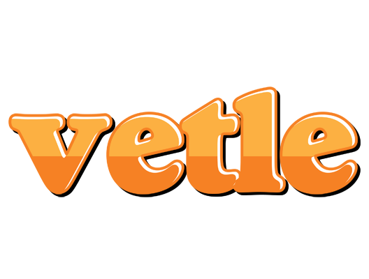 Vetle orange logo