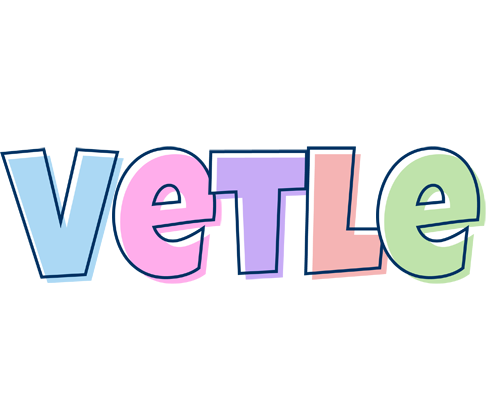 Vetle pastel logo