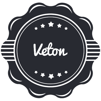 Veton badge logo