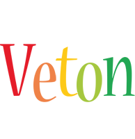 Veton birthday logo