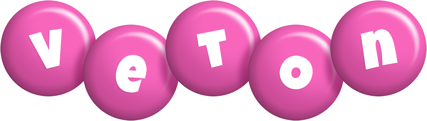 Veton candy-pink logo
