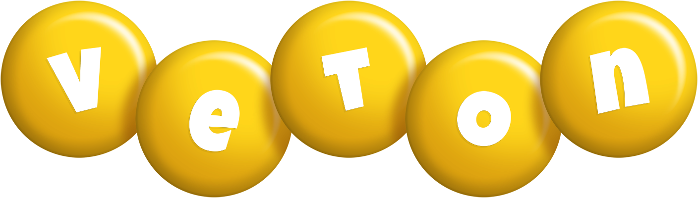 Veton candy-yellow logo