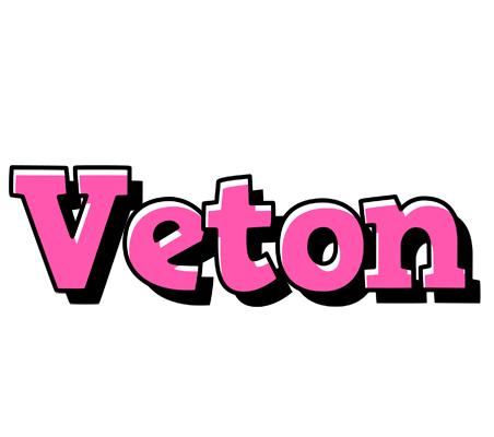 Veton girlish logo