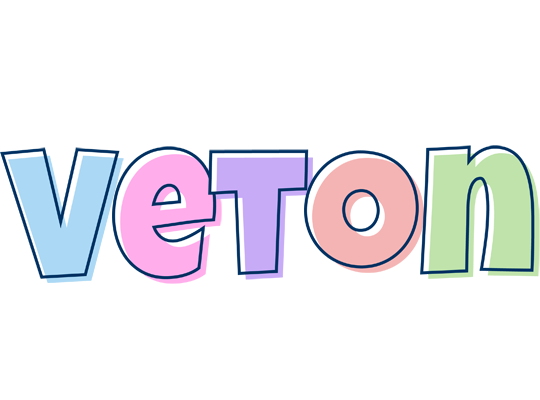 Veton pastel logo