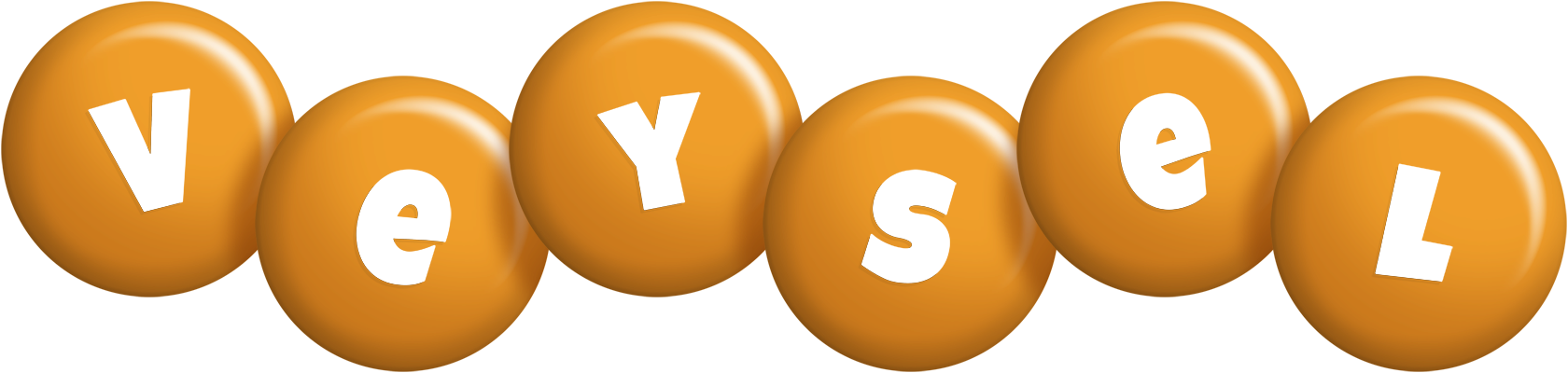 Veysel candy-orange logo