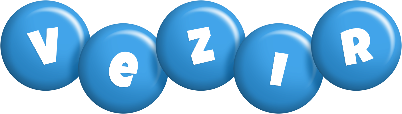 Vezir candy-blue logo