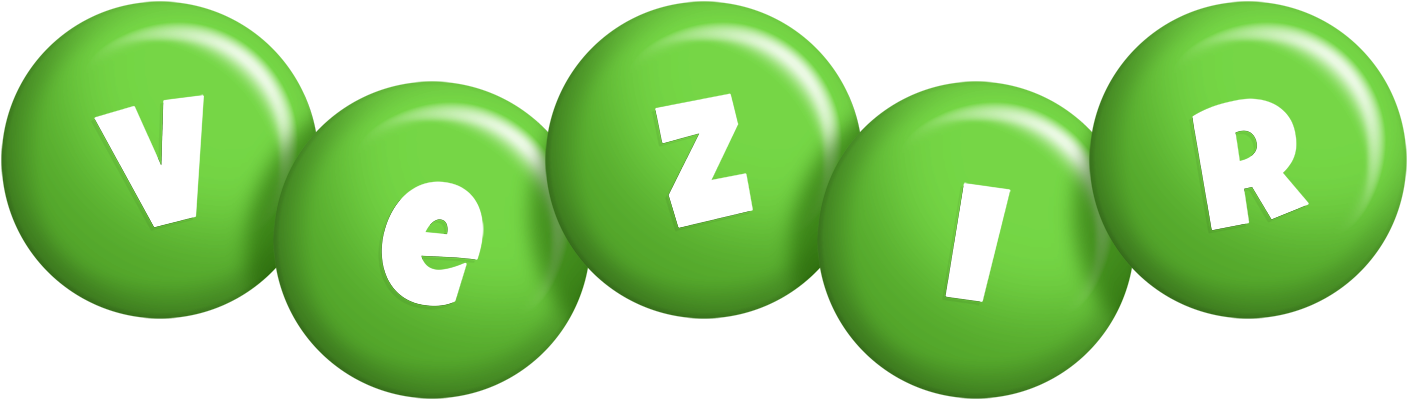Vezir candy-green logo