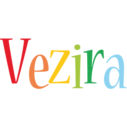 Vezira birthday logo
