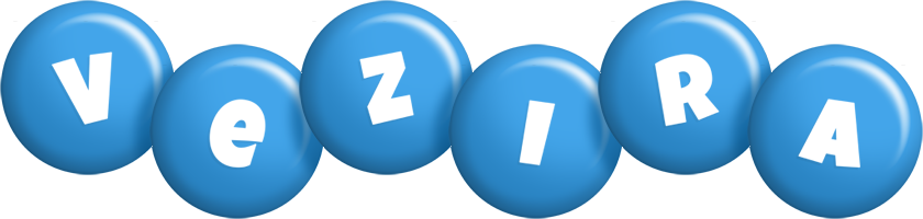 Vezira candy-blue logo