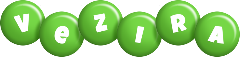 Vezira candy-green logo