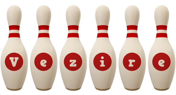 Vezire bowling-pin logo
