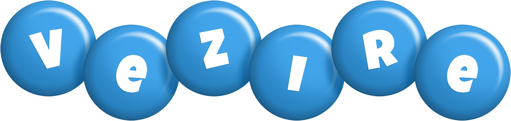 Vezire candy-blue logo