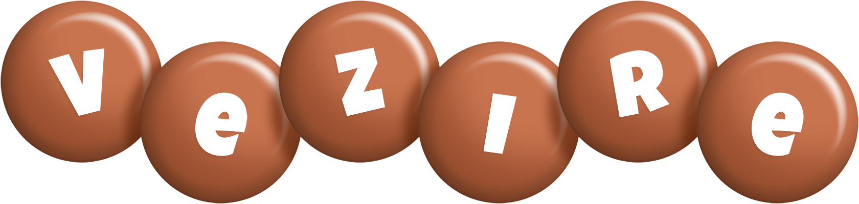 Vezire candy-brown logo