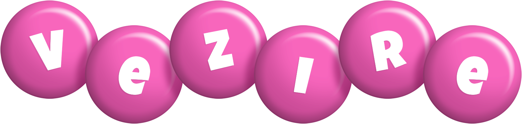 Vezire candy-pink logo