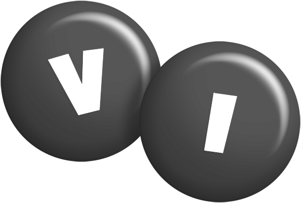 Vi candy-black logo