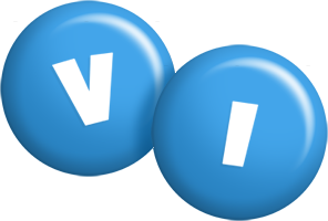 Vi candy-blue logo