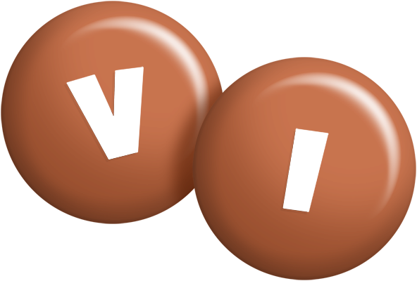 Vi candy-brown logo