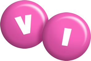 Vi candy-pink logo