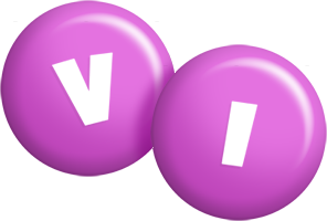 Vi candy-purple logo