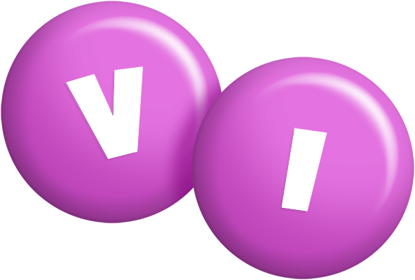 Vi candy-purple logo