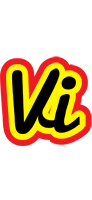 Vi flaming logo