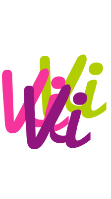 Vi flowers logo