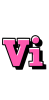 Vi girlish logo