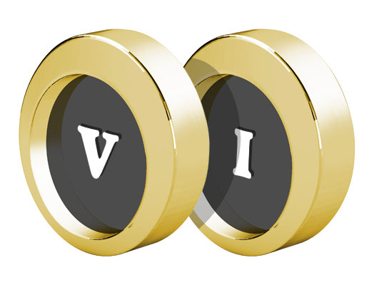 Vi gold logo