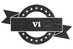 Vi grunge logo