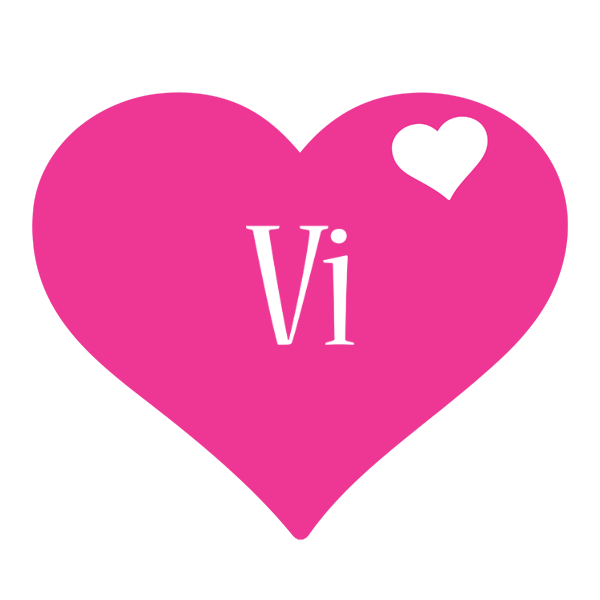 Vi love-heart logo