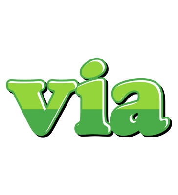 Via apple logo