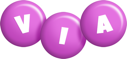 Via candy-purple logo