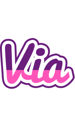 Via cheerful logo
