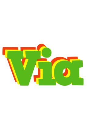 Via crocodile logo