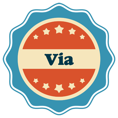 Via labels logo