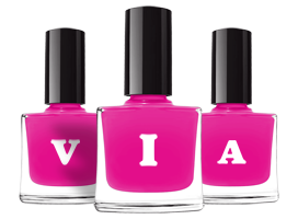 Via nails logo