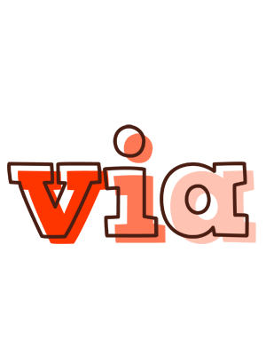 Via paint logo