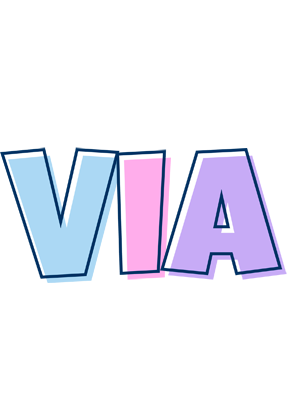 Via pastel logo