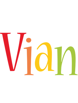 Vian birthday logo