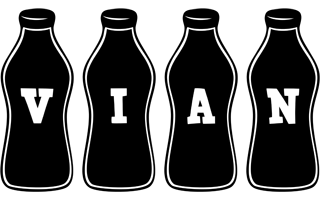 Vian bottle logo