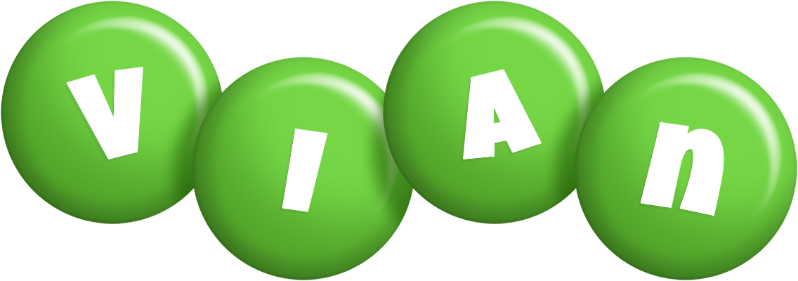 Vian candy-green logo