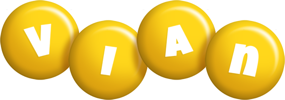 Vian candy-yellow logo