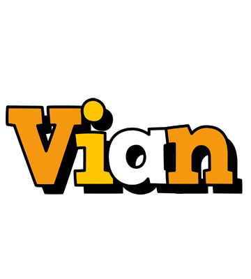 Vian cartoon logo