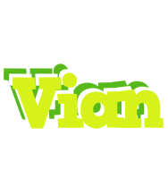 Vian citrus logo