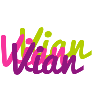 Vian flowers logo