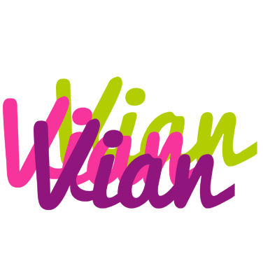 Vian flowers logo